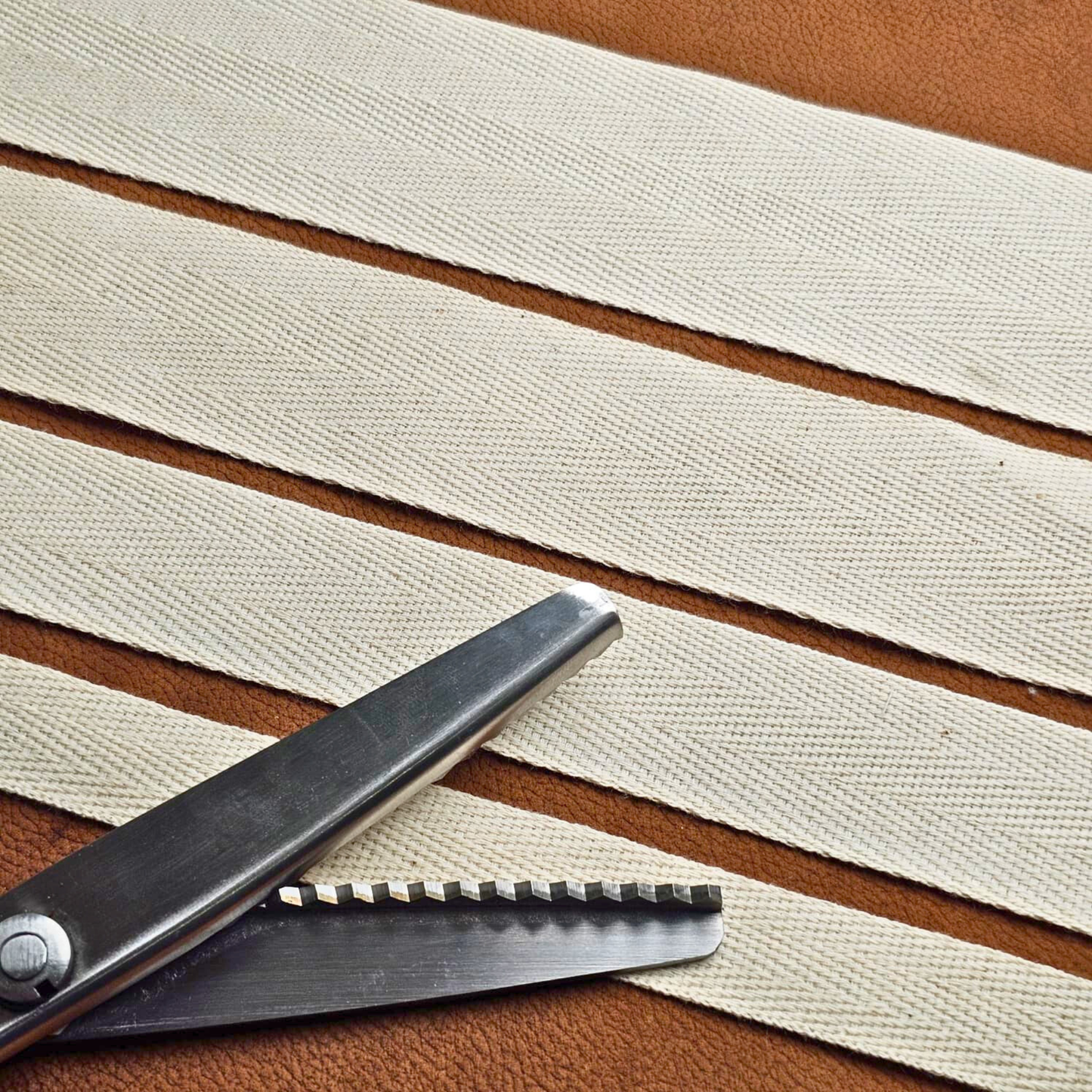 Natural Cotton Label - Center Fold