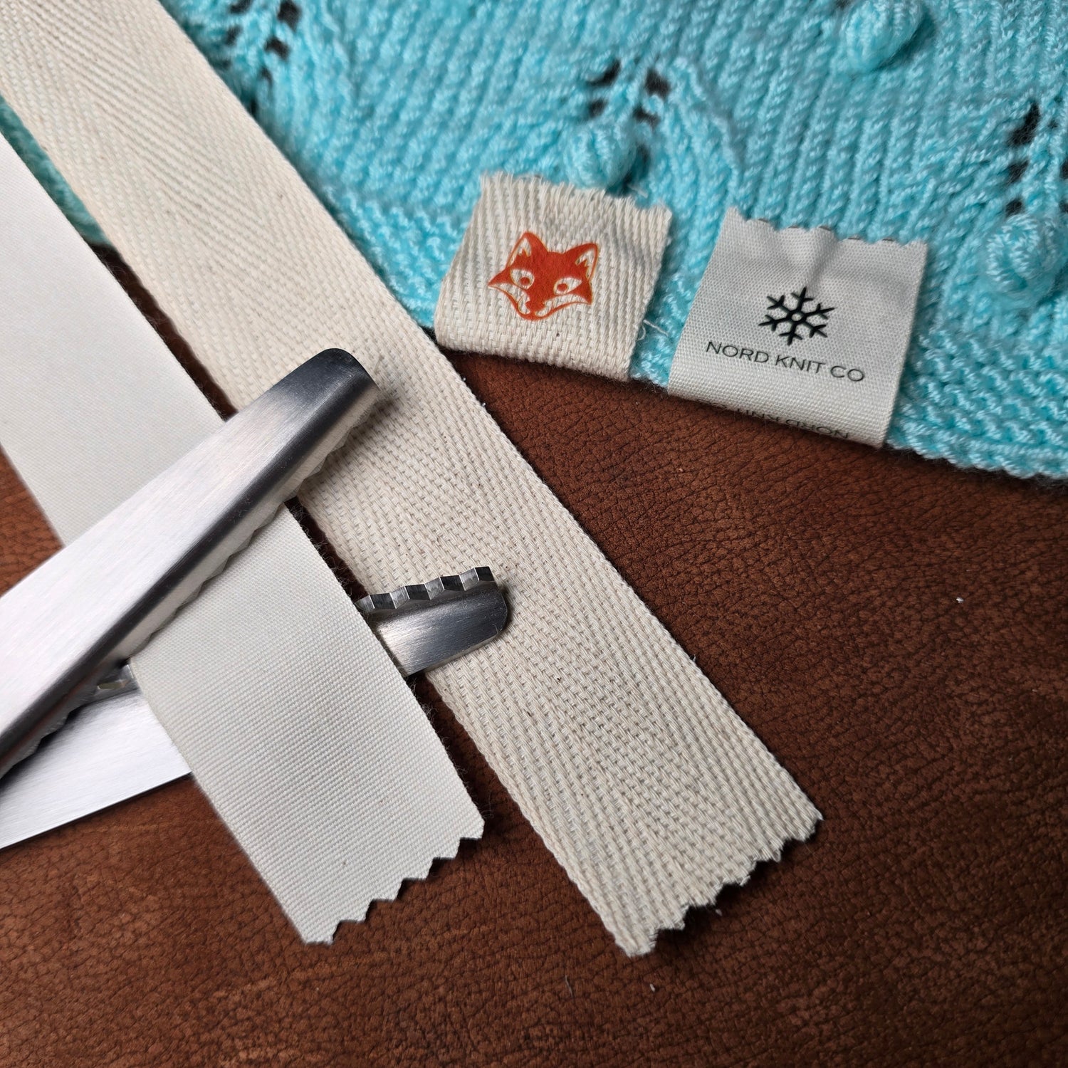 custom cotton labels