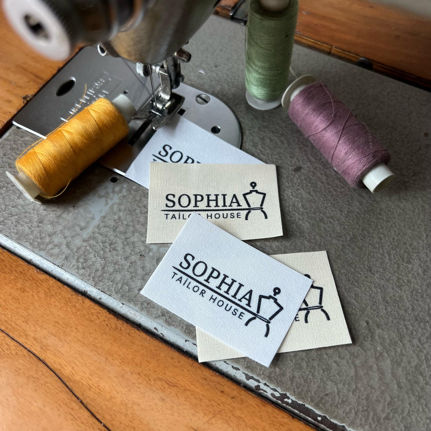 custom cotton labels
