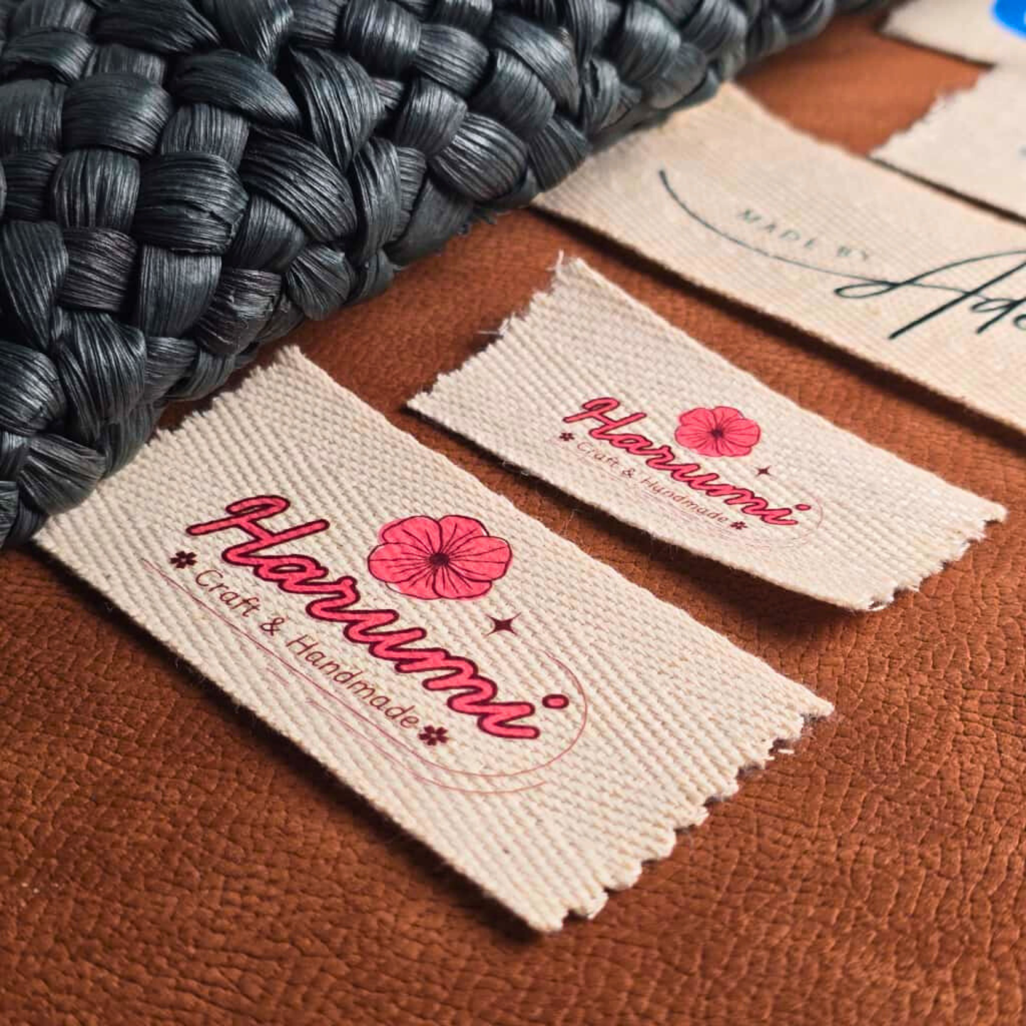 Natural Cotton Label - Center Fold 