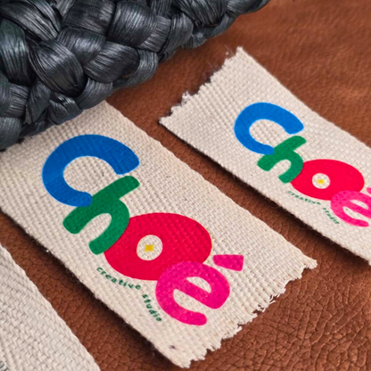 Natural Cotton Label - Center Fold 