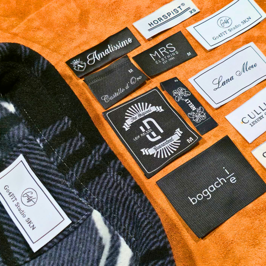 Dokuma Etiket – Siyah & Beyaz