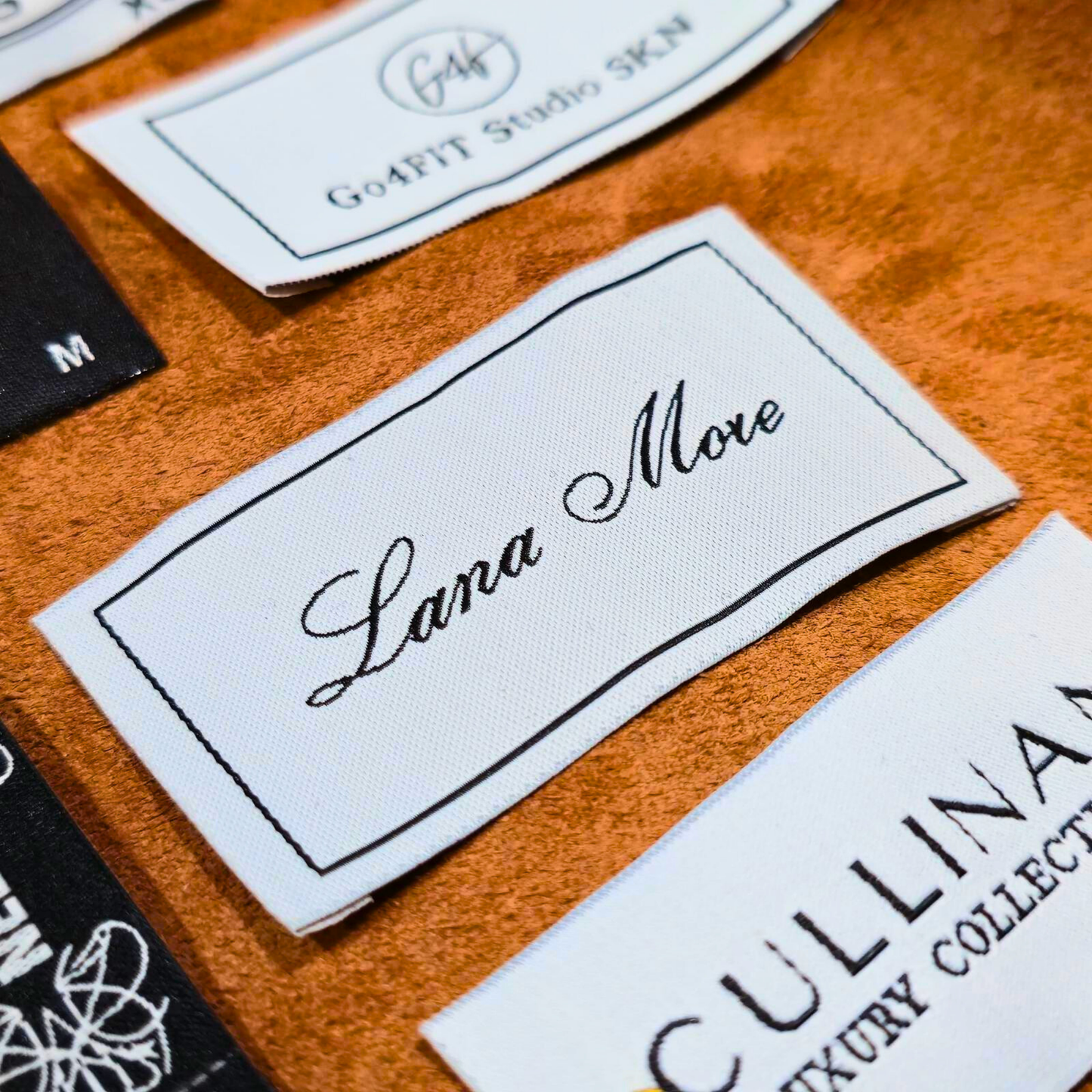 Dokuma Etiket – Siyah & Beyaz