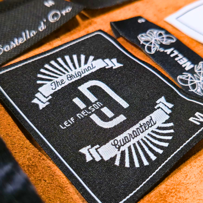 Dokuma Etiket – Siyah & Beyaz