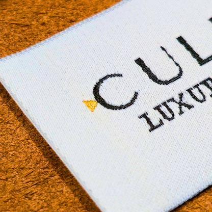 Dokuma Etiket – Siyah & Beyaz