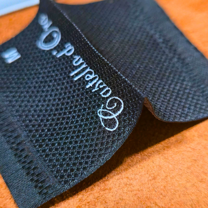 Dokuma Etiket – Siyah & Beyaz