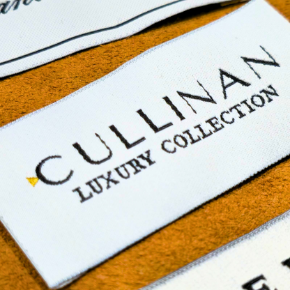 Dokuma Etiket – Siyah & Beyaz