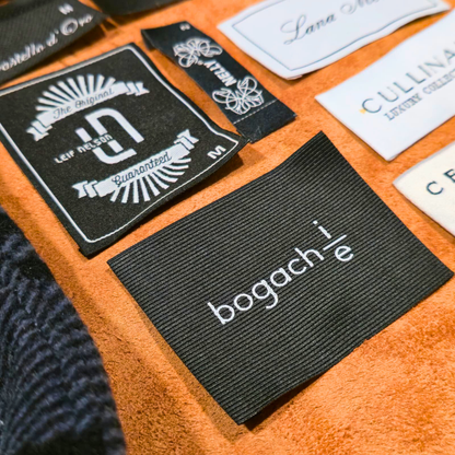 Dokuma Etiket – Siyah & Beyaz